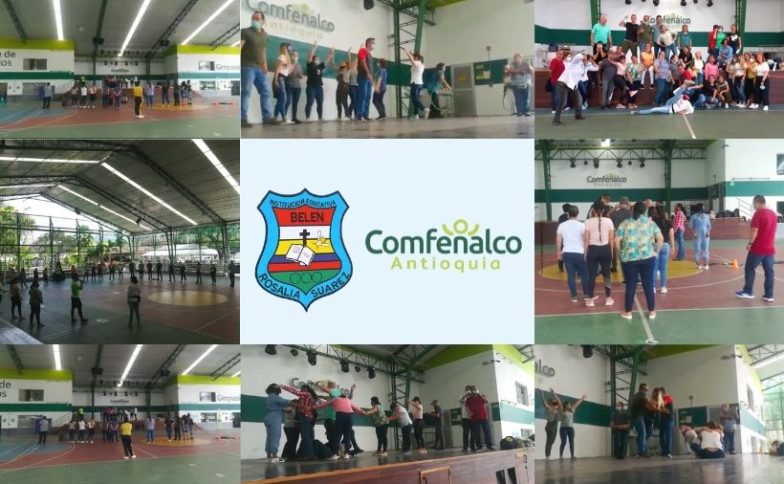 Actividad recreativa al personal educativo