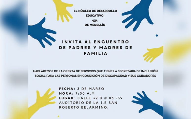 Invitación a padres de familia