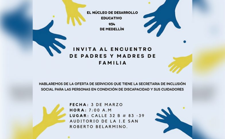Invitación a padres de familia