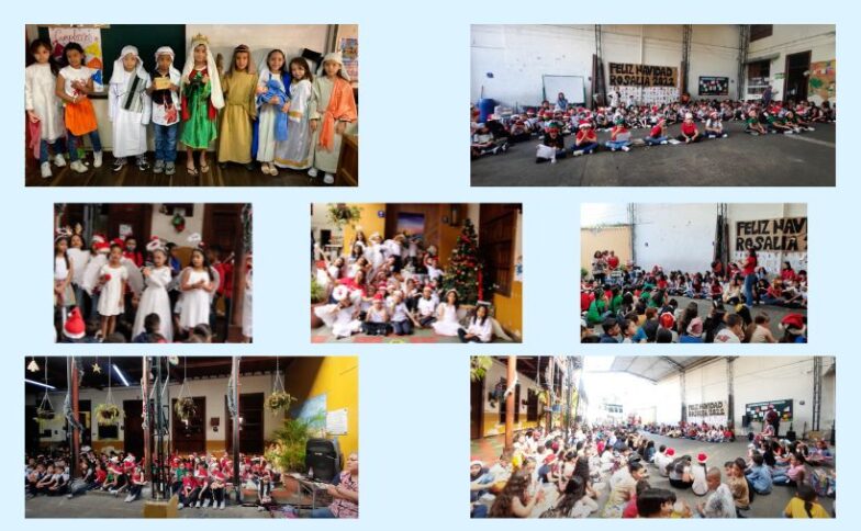 Video: Viviendo la navidad en IE Rosalía Suárez