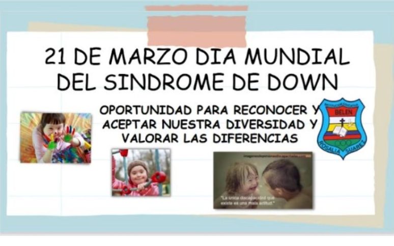 Día mundial del síndrome de Down