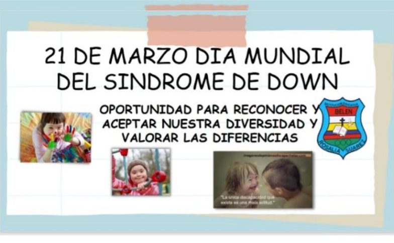 Día mundial del síndrome de Down