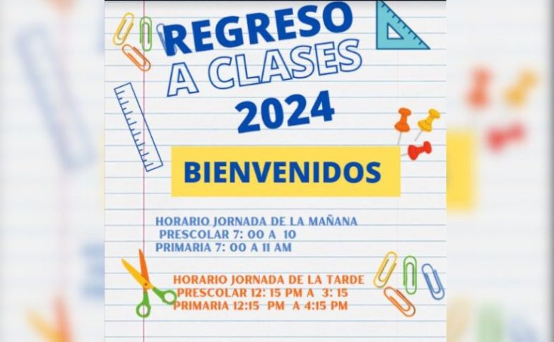 Bienvenidos de Regreso a clases 2024