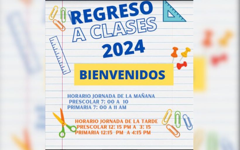 Bienvenidos de Regreso a clases 2024